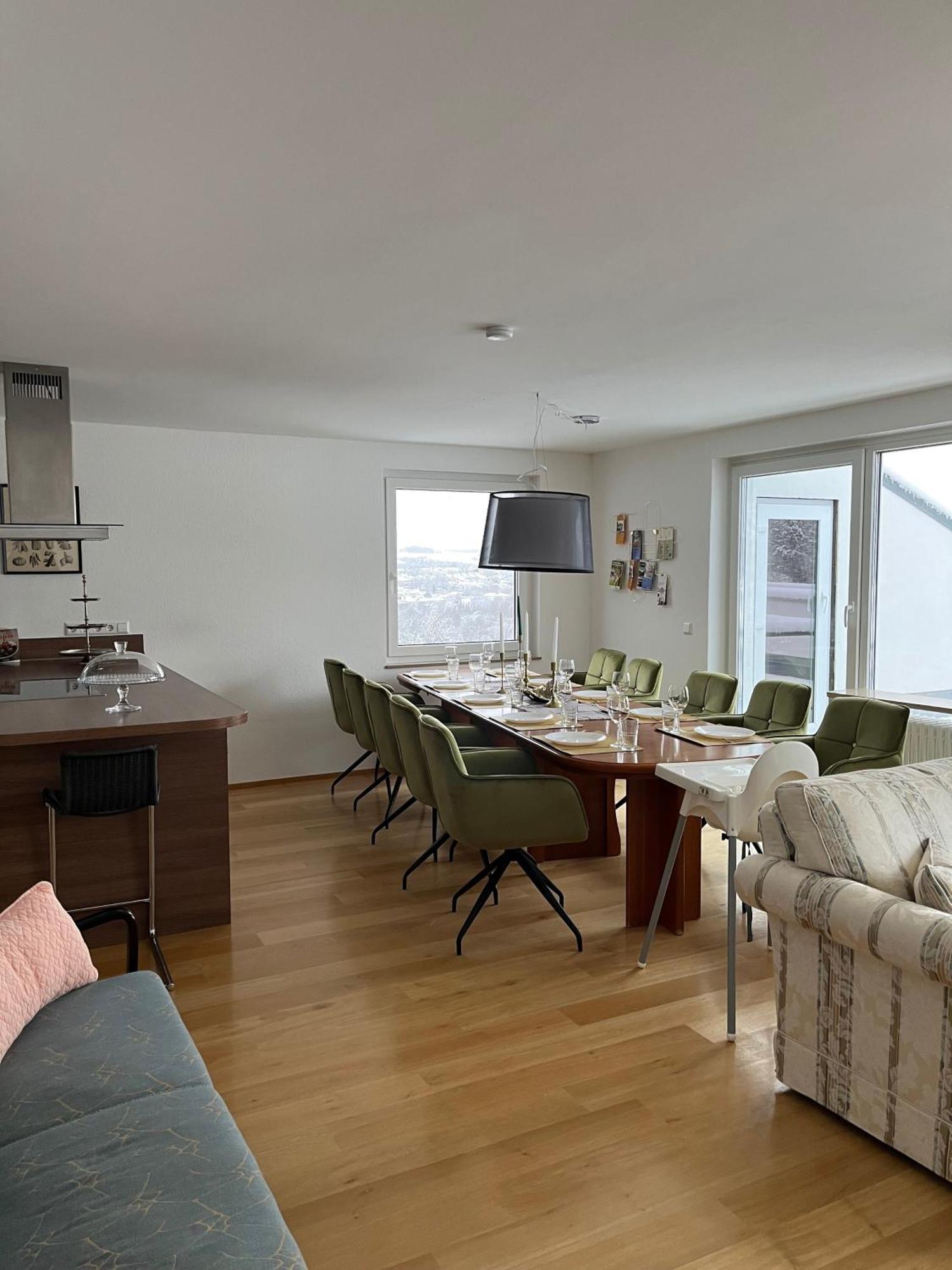 Penthouse Perfekt Fuer Teams, Familien Und Gruppen Apartment Bad Mergentheim Exterior photo